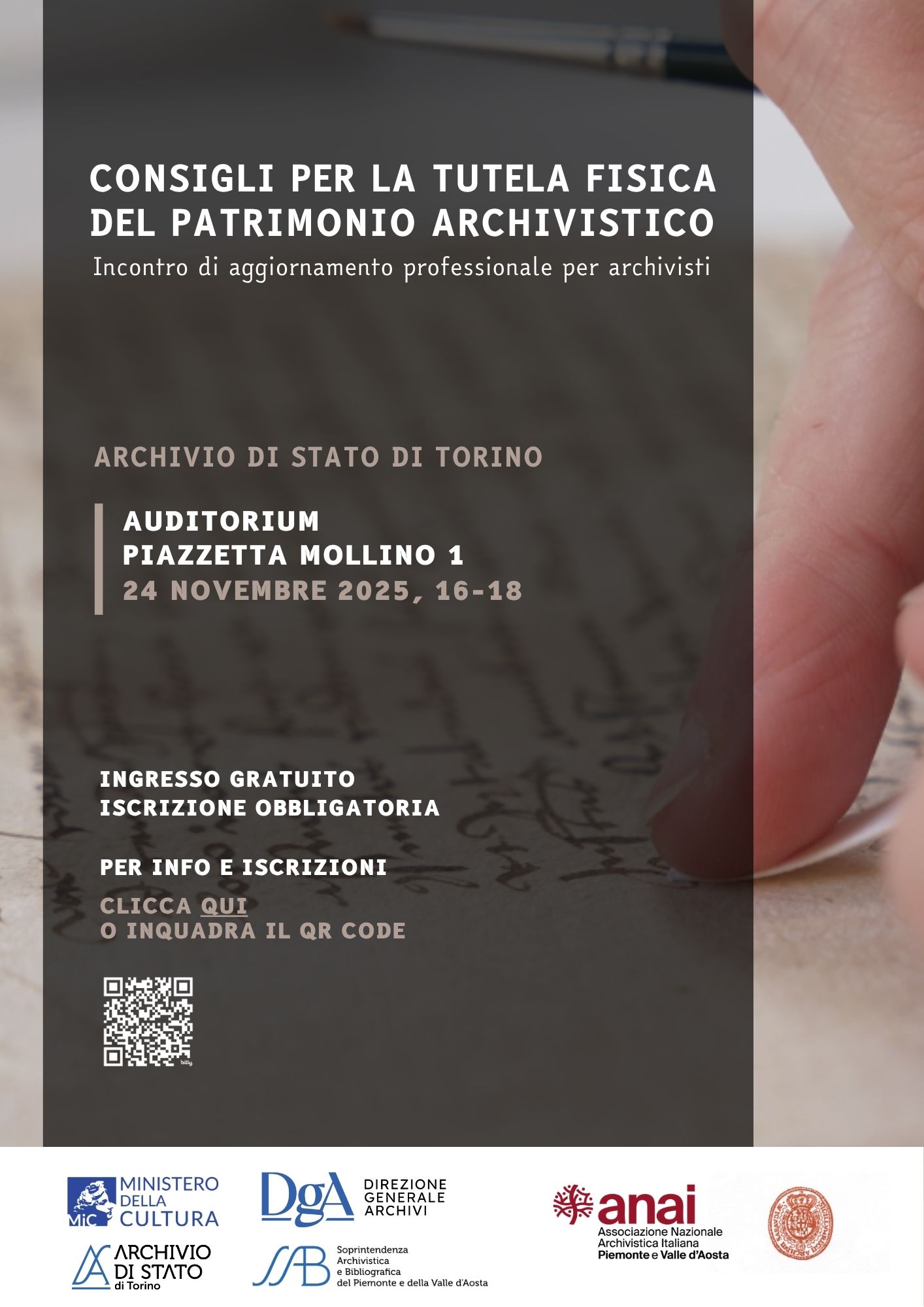 Consigli per la tutela fisica del patrimonio archivistico